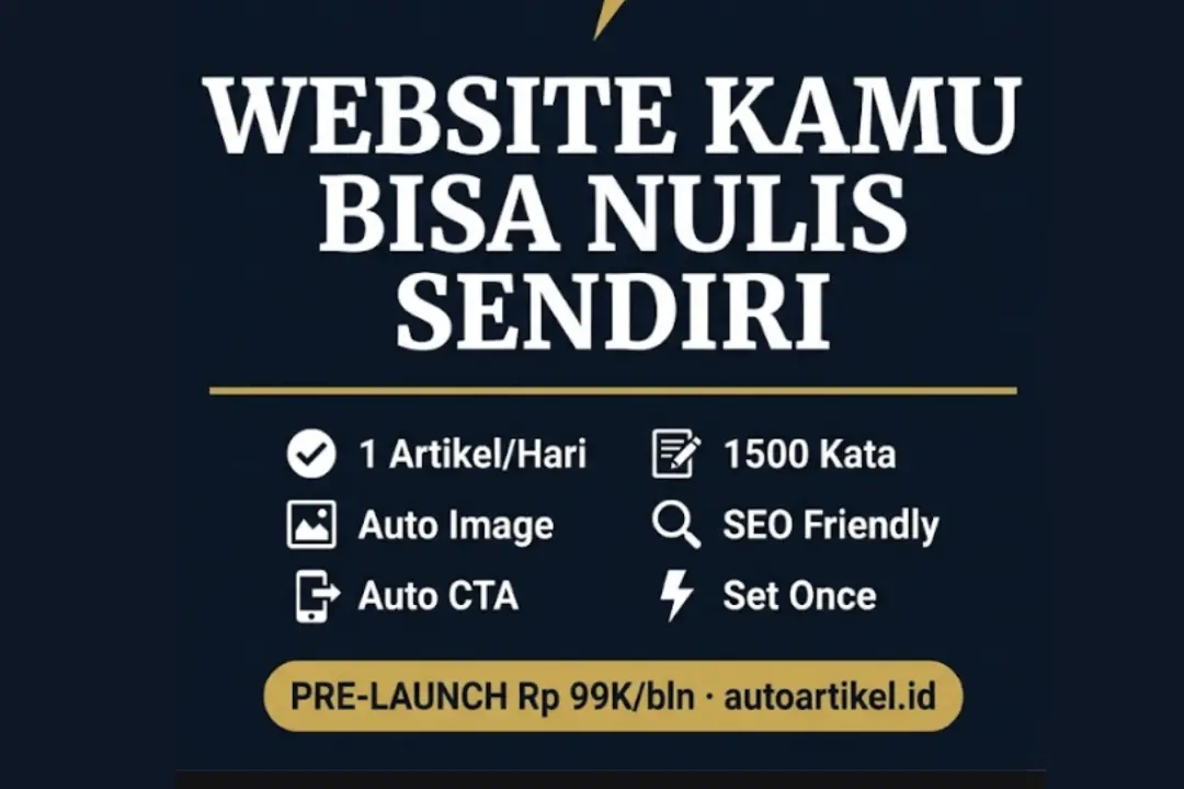 ⚡📄 AutoArtikel.id (plugin wordpress) — Pre-Launch 50 Klien Pertama (Rp 99K/Bulan)